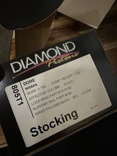 Diamond 95.50mm Forged Pistons for Nissan GTR R35 VR38DETT 10.5:1 CR Grade 2 picture