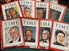 TIME Weekly News Magazine Lot of 13; Jan-May 1943 English picture