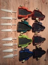 vintage 1986 Tonka super naturals ghostlings complete set 8+8 glow in dark weapo picture