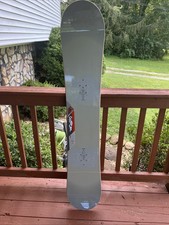 Burton Custom 54 Superfly II Dualzone EGD Canada  Gray Base Snowboard 154 Cm Men picture