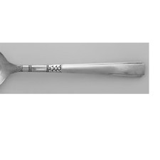 Oneida CAPRI 6 Cream Soup Spoons Silverplate Wm A Rogers 1935 Flatware Silver +1 picture
