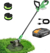 WORKPROX 20V Cordless String Trimmer and Edger, 12-Inch Cut, 4.0Ah Battery, Auto picture