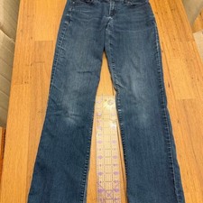 Calvin Klein Jeans Womens Size 6 Straight Leg Dark Wash picture