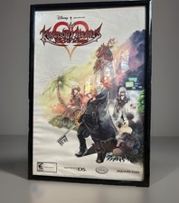 Kingdom Hearts 358/2 Days - PROMO POSTER Square Enix Disney Nintendo DS - RARE picture