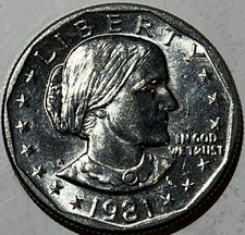 1981 D Susan B Anthony Dollar picture