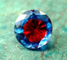 Flawless Natural Pitambari Sapphire Bi-Color Round Cut 12.05 Ct + Loose Gemstone picture