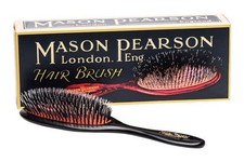Mason Pearson B4 'Pocket Bristle' Hair Brush Dark Ruby  picture
