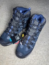 NEW Karrimor Lynx Leopard Ladies WTX 186000-NVY Navy Blue Hiking Boots Womens 8 picture