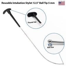 Reusable Intubation Rigid Stylet 12.5