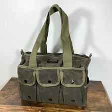 Stonefield Waxed Canvas Utility Bag Heavy Duty Cotton Water Resistant picture