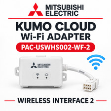 Mitsubishi PAC-USWHS002-WF-2 Wireless Interface 2 Kumo Cloud WiFi Adapter OEM picture