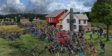 Gettysburg Print/Frame Wilcox 14th Alabama Giclee limited Spangler picture