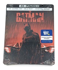 The Batman (2022) Best Buy Exclusive SteelBook 4K Ultra HD-Blu-Ray-Digital - New picture