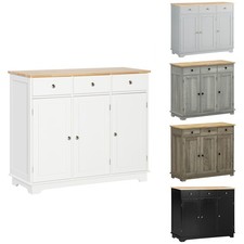 HOMCOM Modern Sideboard Buffet Cabinet with Storage picture