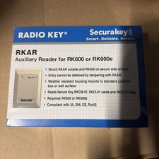 SecuraKey RKAR Auxiliary Card Reader for RK600-DT /RK600e-DT Entry Systems - New picture