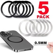 10PCS Magnetic Metal Ring Sticker for MagSafe Wireless Charger Phone Holder picture