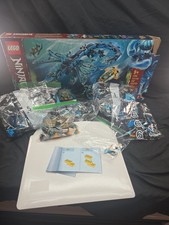 LEGO Ninjago 71754 Water Dragon Seabound Set w/ Minifigures 99% Complete picture