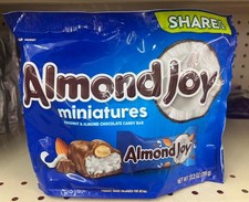 1- Bags Almond Joy Miniatures Coconut & Almond Chocolate Candy Bars picture