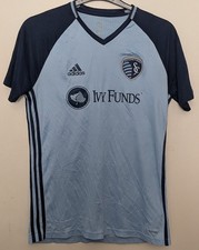 M 2015-16 Adidas Adizero Player Issue MLS Sporting Kansas City Home Shirt picture
