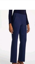 New Chico's Ink color Juliet So Slimming 360 Full Length slim leg Pants 1R picture