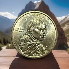 2009-P Sacagawea Native American $1 Dollar Coin United States Business Strike picture