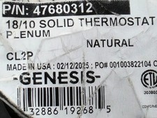 Southwire Genesis 4768 18/10C Solid Plenum Thermostat Tstat Cable White /25ft picture