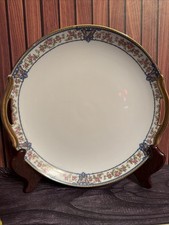 Antique Noritake Nippon The Malay Handled Serving Tray Platter Plate 9.75” picture