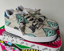 REEBOK BBC ICE CREAM RARE DIAMONDS & DOLLAR SIGNS SHOES SIZE 6.5 UNWORN IN BOX picture