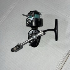 Vintage Garcia Mitchell 308 Fishing Reel Made in France Black Metal picture