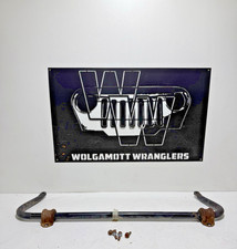 97-06 Jeep TJ Wrangler Front Suspension Stabilizer Sway Bar & Bushings OEM CC picture