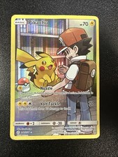 Pikachu (Secret) 241/236 Sm-Cosmic Eclipse Holo HP DMG JL picture
