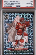 NFL Packs: 2023 Patrick Mahomes PSA 10 Downtown  PACK picture
