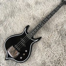 Punisher Solid 4-String Electric Bass Guitar Chrome Hardware Diamond Inlays picture