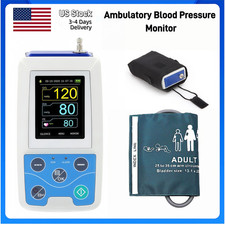 ABPM50 Ambulatory Blood Pressure Monitor, 24 Hours NIBP Holter | US Warehouse picture