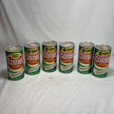 Vintage Comet Tough Stain Formula Cleanser With Chlorinol New Old Stock Lot Of 6 picture