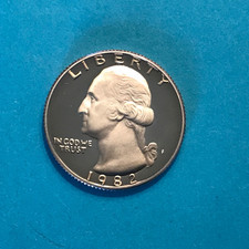 1982 S Washington Proof Quarter    picture