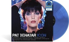 Pat Benatar - Icon - Walmart Exclusive Blue Color Vinyl Record LP picture