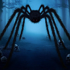15FT Halloween Giant Spider Outdoor Decorations - Scary Large Spider Props for H picture