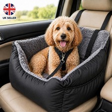 Portable Medium Dog Car Seat Booster Bed Washable Travel Carrier Below 25Lbs picture