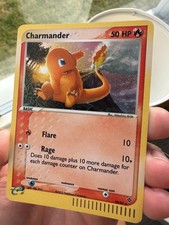 Pokemon Charmander 98/97 Secret Rare EX Dragon 2003 Holo Near Mint NM- picture