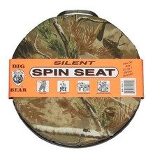 New Big Bear Silent Spin Seat for 2.5-7 gal. Bucket, Camo (Fishing/Hunting) bga picture