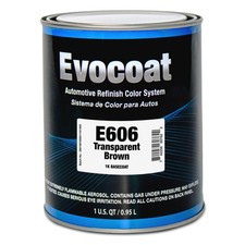 Evocoat 1K Base Coat E606 Transparent Brown QT, Compatible With PC-1606 1:1 picture