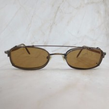 Vintage Sama P-88 CPR Sunglasses Frame Unisex Brown Full Rim Oval 44-19-140 picture