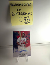 2024 Topps - Jimmy Rollins #BSA-JR Philadelphia Phillies - AUTO /199 SSP picture