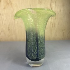 Vintage  Teleflora Green Purple Speckled 8
