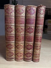 Charles Kingsley 4 Vol Set 1879-1886 Leather  Heroes Yeast 2 Years Ago Yeast NF picture