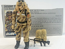 VINTAGE GI JOE ARAH MINTY DUSTY 1985 COMPLETE WITH CARD HASBRO picture