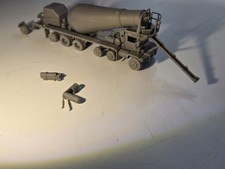 Ho Scale Oshkosh Front Discharge Cement Mixer Premium Line Undecorated Kit 3d... picture
