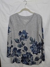 Soft Surroundings Women's Long Sleeve Tunic Knit Top Petite Medium picture