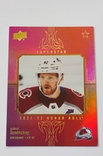 2021-22 Upper Deck Series 2 - Honor Roll Gabriel Landeskog #HR-85 Red Rainbow picture